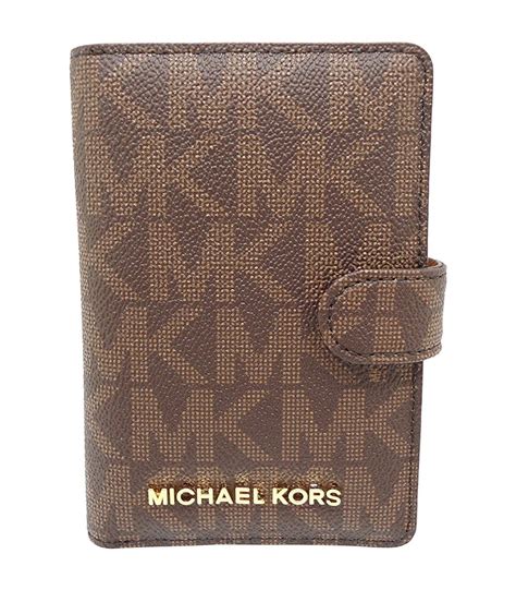 michael kors passport wallet for men|Michael Kors travel passport wallet.